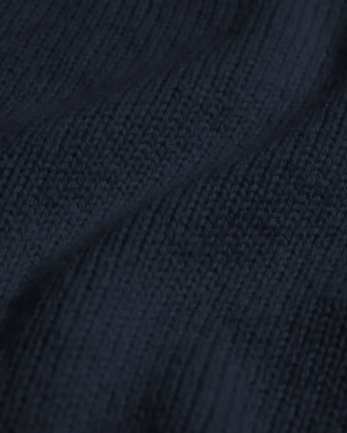 Knit Sweaters Men Oversized Merino Wool Crew 8211 Navy Blue Colorfulstandard