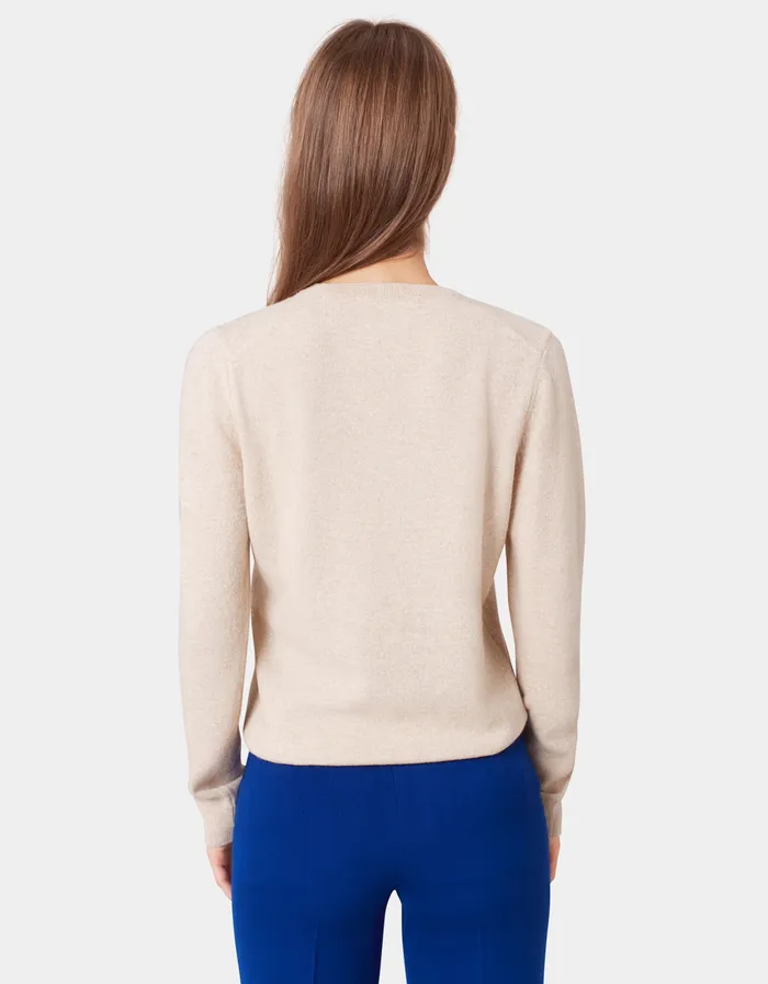 Knit Sweaters Women Women Light Merino Wool Crew 8211 Heather Grey Colorfulstandard