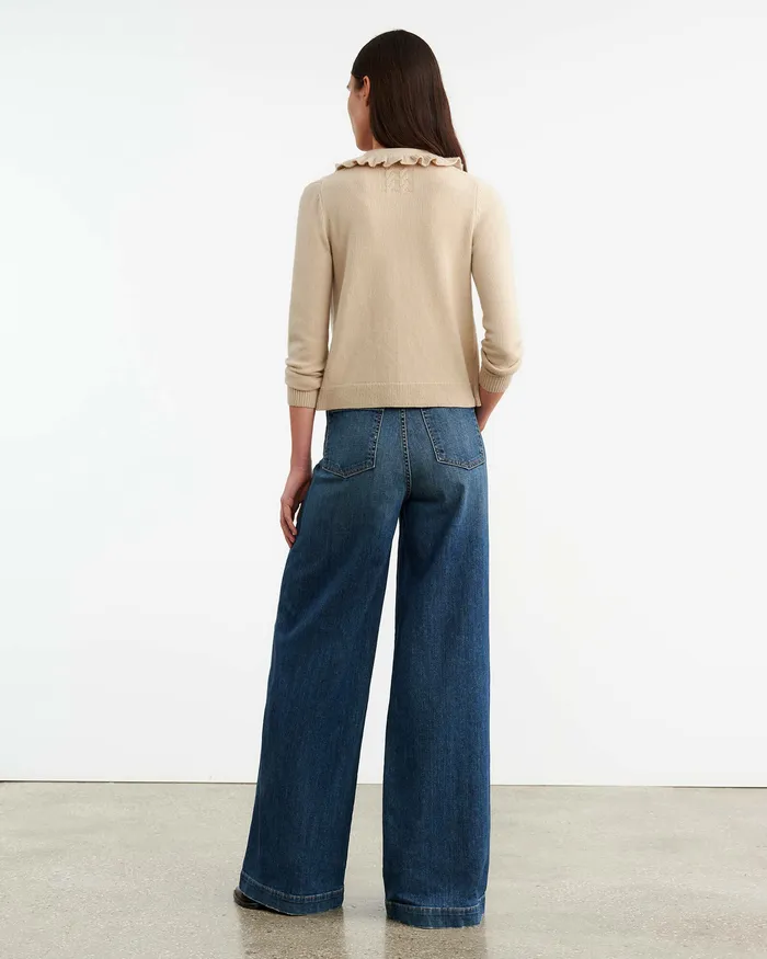 Knits and Sweaters NEAVE CASHMERE CARDIGAN Taupe Nili Lotan Women