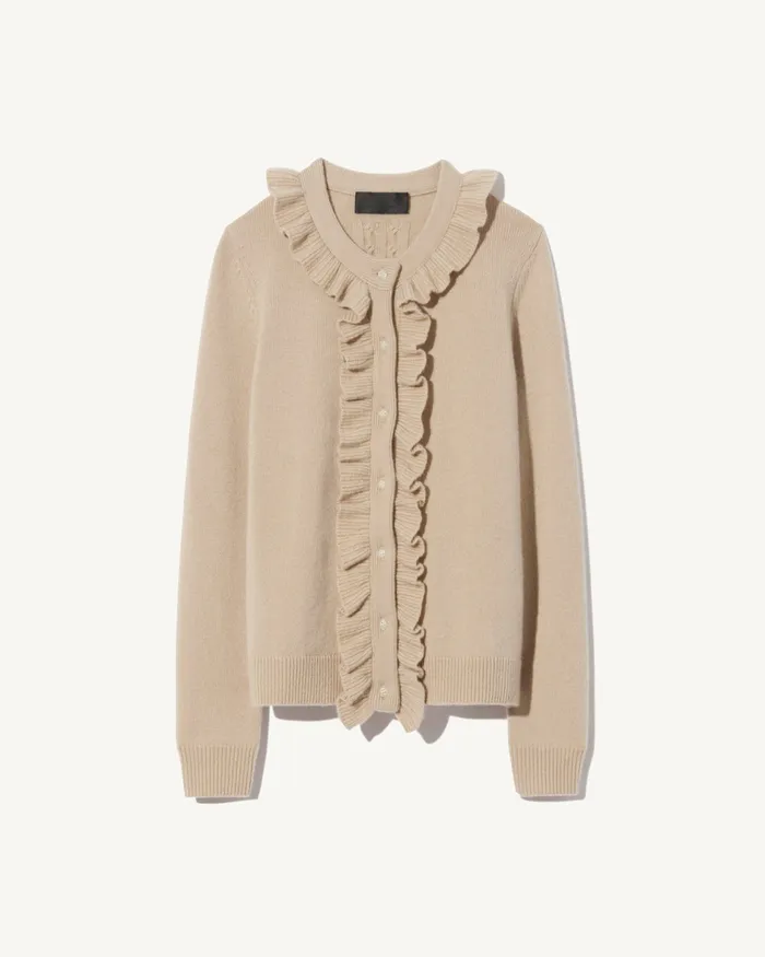 Knits and Sweaters NEAVE CASHMERE CARDIGAN Taupe Nili Lotan Women
