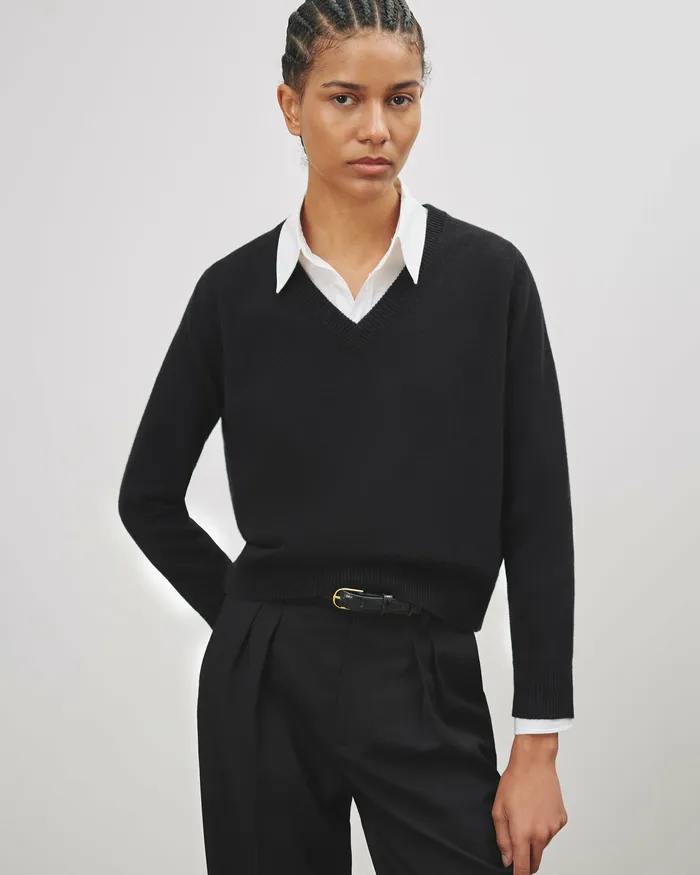 Knits and Sweaters Women Nili Lotan PRIYA SWEATER Black