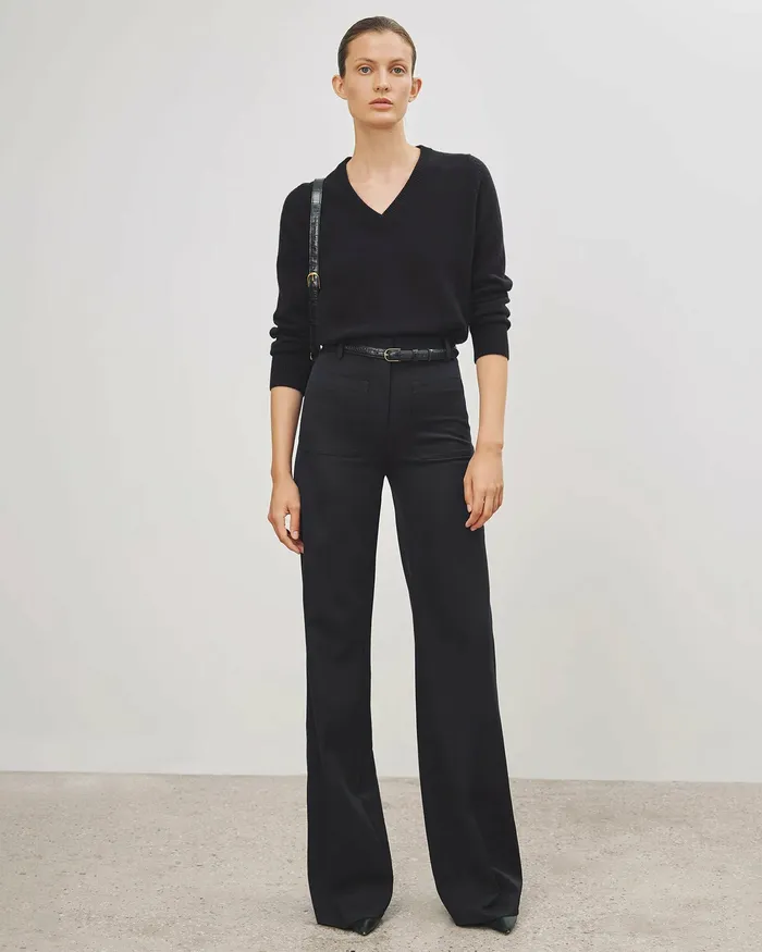 Knits and Sweaters Women Nili Lotan PRIYA SWEATER Black