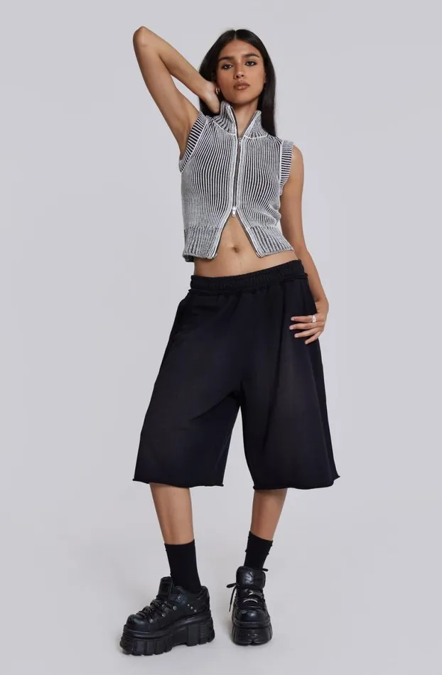Knitwear Women Jaded London Maddox Sleeveless Knitted Top