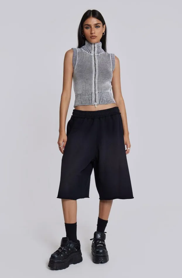 Knitwear Women Jaded London Maddox Sleeveless Knitted Top