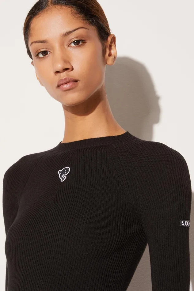 Knitwear Women PUCCI LogoAppliqu Sweater