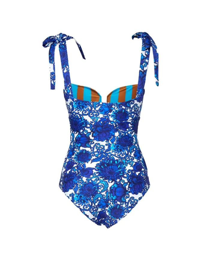 La Doublej Barbarella Swimsuit Anemone Small In Lycra Women Swimwear