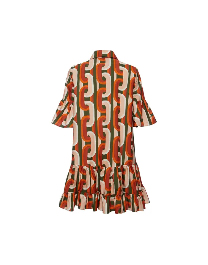 La Doublej Choux Dress Prometheus Pale Pink In Summer Poplin Women Dresses