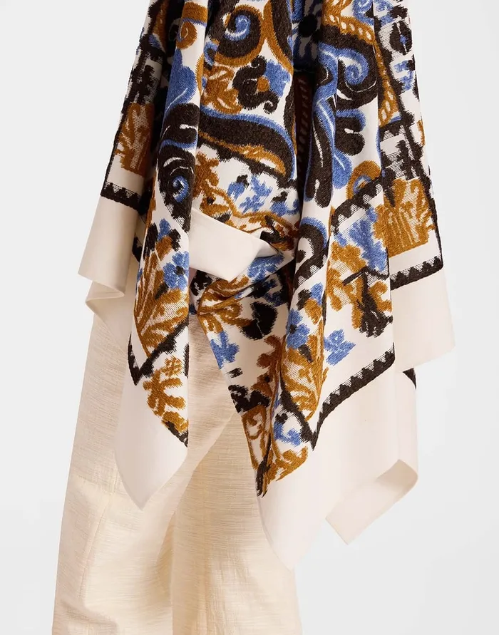 La Doublej Foulard Jacket Corsini Cream In Jacquard Women Party Dressing