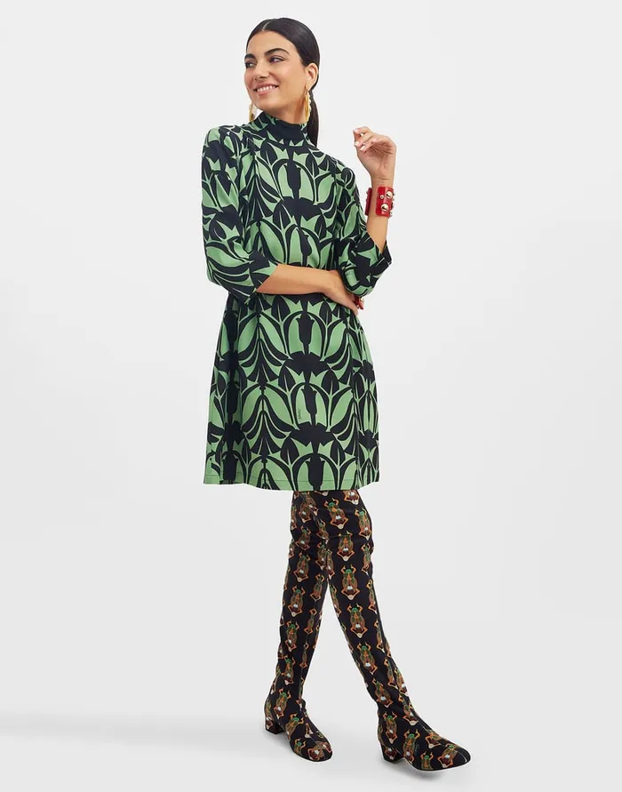 La Doublej Juliet Dress Papyrus Green In Sabl Satin Women Dresses