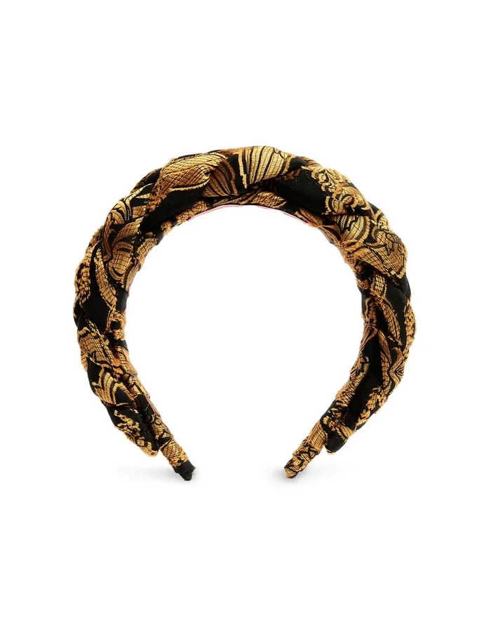 La Doublej Rapunzel Headband Cherubs Black In Fil Coup Women Hair Accessories