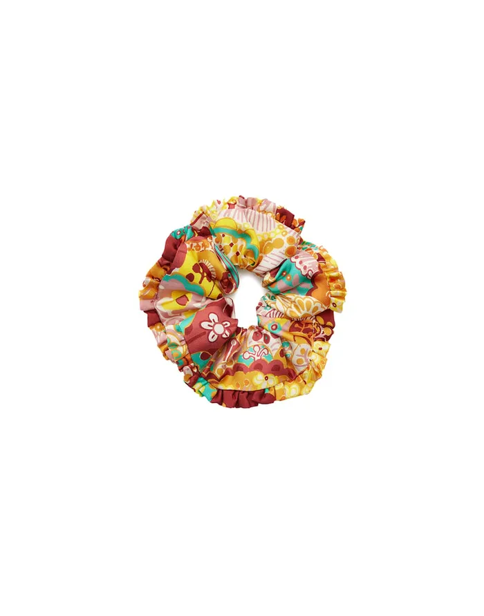 La Doublej Scrunchie Holi In Twill Women Hair Accessories