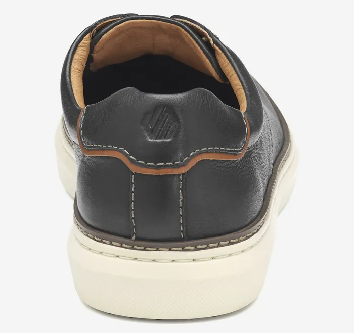 LaceUps Johnston and Murphy Men McGuffey 2 Plain Toe Black Full Grain