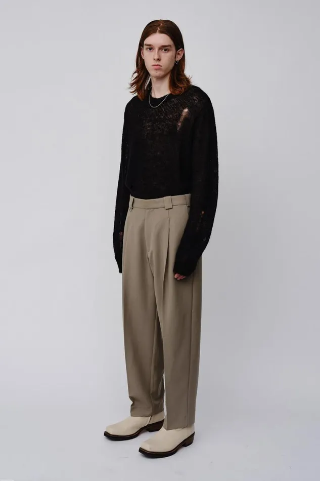 Lance 8211 Vetiver Men Won Hundred Knitwear