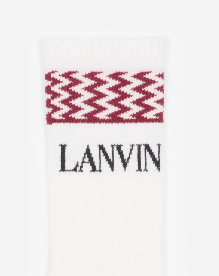 Lanvin Curb Socks Pinkredwood Men Lanvin Socks Lanvin Curb Socks Pinkredwood Men Lanvin Socks