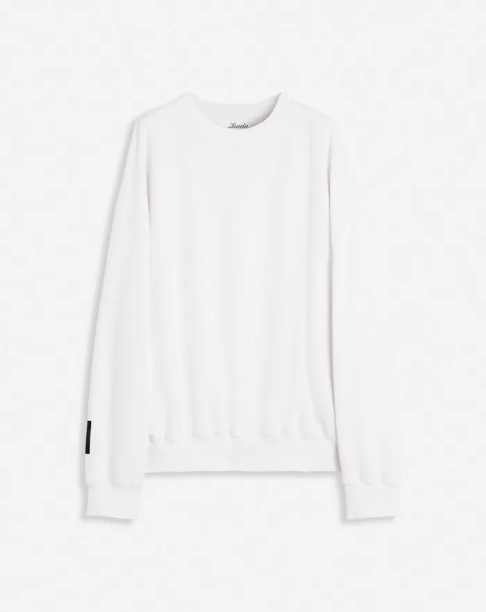 Lanvin X Future Unisex Loosefit Printed Sweatshirt White Mustang Women Lanvin TShirts and Sweatshirts