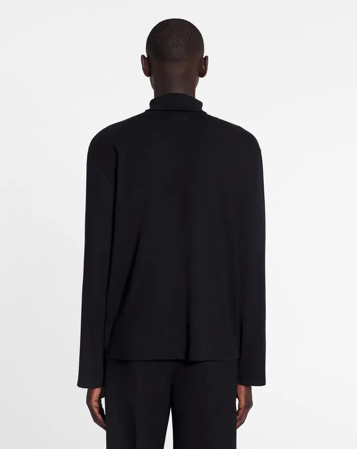 Lanvin X Future Unisex Turtleneck Top Black Women Lanvin Tops Lanvin X Future Unisex Turtleneck Top Black Women Lanvin Tops
