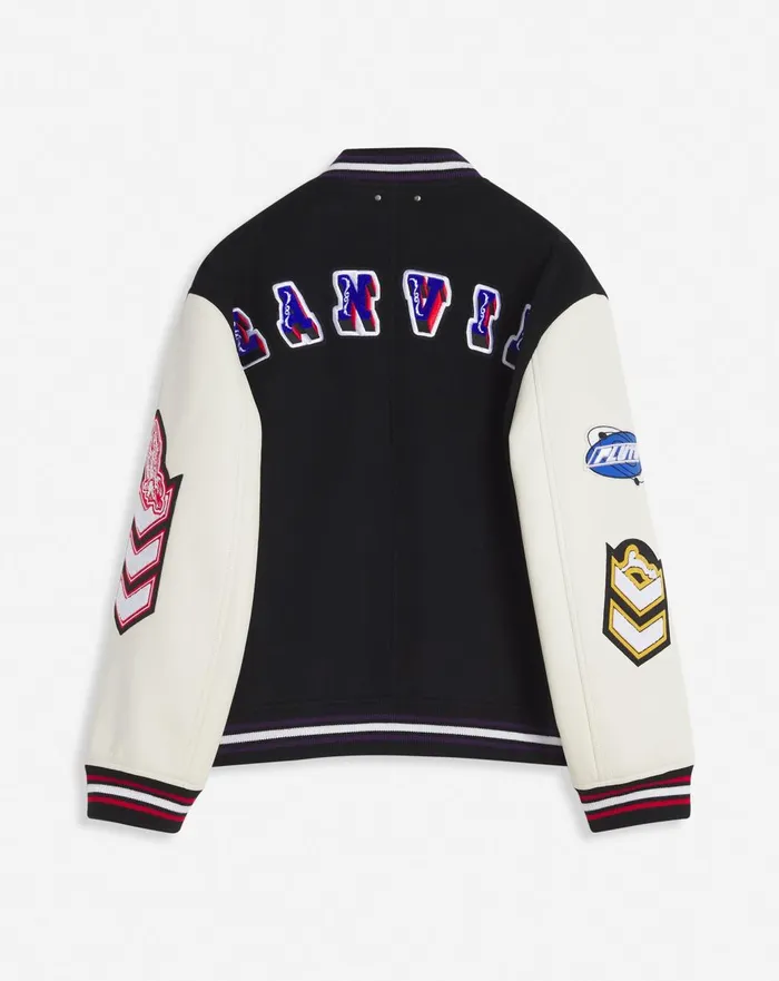 Lanvin X Future Varsity Jacket Black Men Lanvin Coats and Jackets Lanvin X Future Varsity Jacket Black Men Lanvin Coats and Jackets