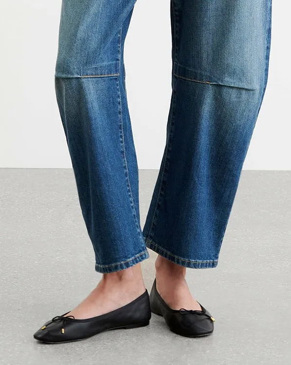 LEATHER BALLET FLAT Sand Women Shoes Nili Lotan