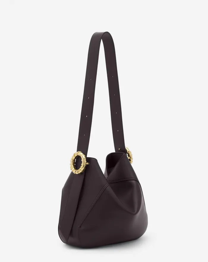 Leather Melodie Hobo Bag Amarena Women Lanvin Crossbody Bags and Shoulder Bags