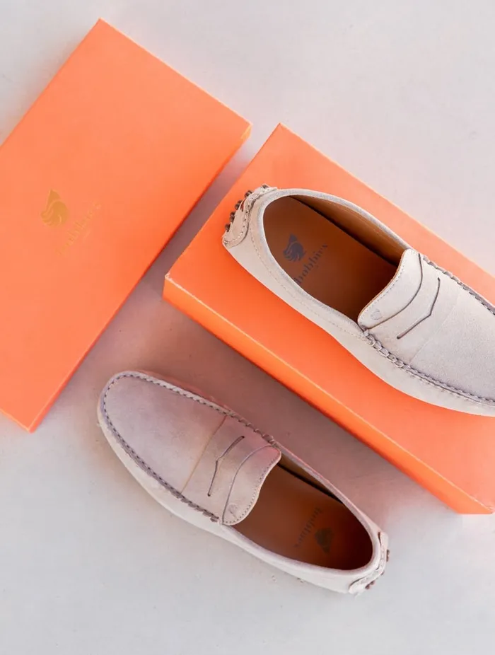 Lewis Cloud Grey Men Bobbies Loafers Lewis Cloud Grey Men Bobbies Loafers