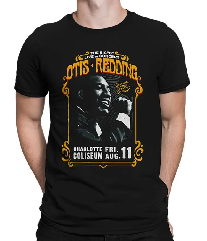 Liquid Blue Athletic TShirt Men Charlotte Coliseum Black Athletic TShirt