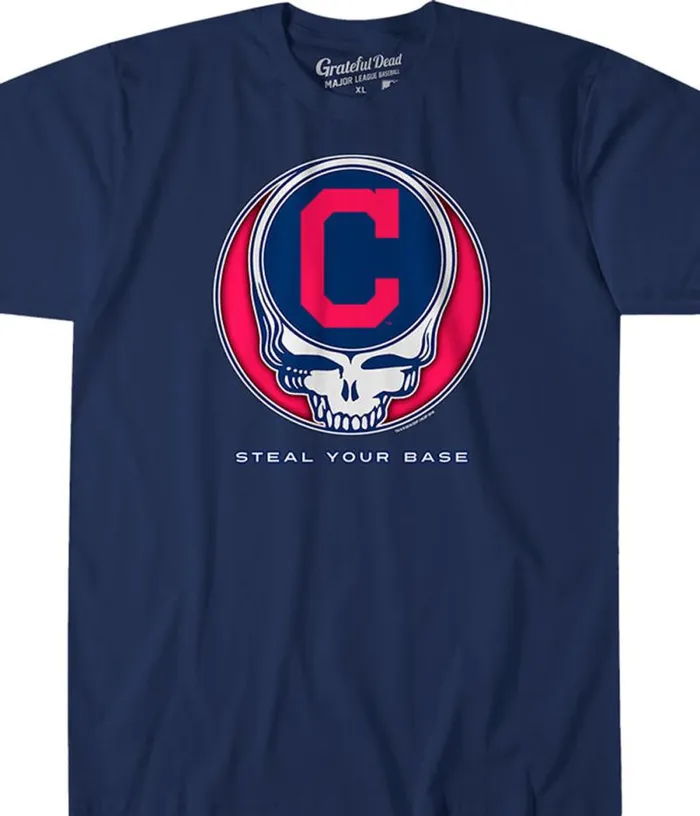 Liquid Blue Athletic TShirt Men Cleveland Guardians Steal Your Base Navy Athletic TShirt Liquid Blue Athletic TShirt Men Cleveland Guardians Steal Your Base Navy Athletic TShirt
