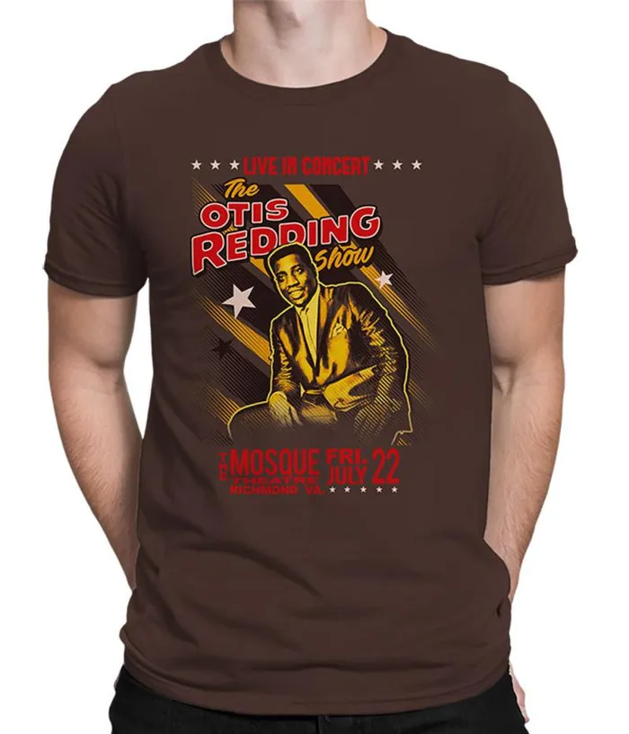Liquid Blue Athletic TShirt Men Mosque Theatre Brown Athletic TShirt