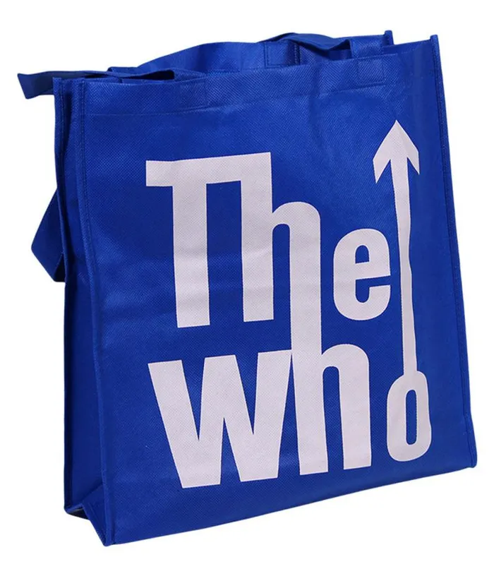 Liquid Blue Bags Accessories The Who Logo Shopping Tote Clearance 50 OFF