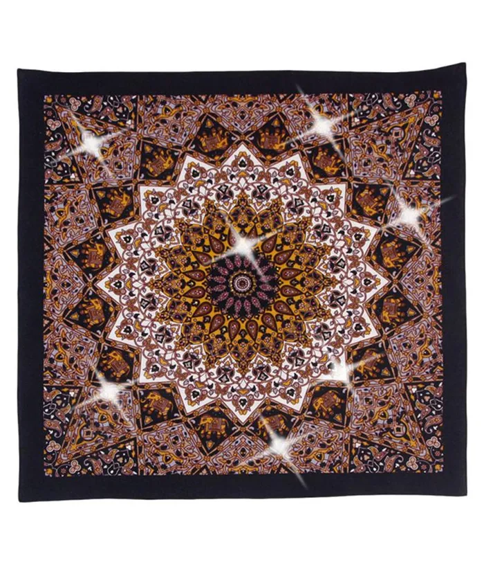 Liquid Blue Bandanas Accessories Swarovski Crystal India Star 9 Bandana