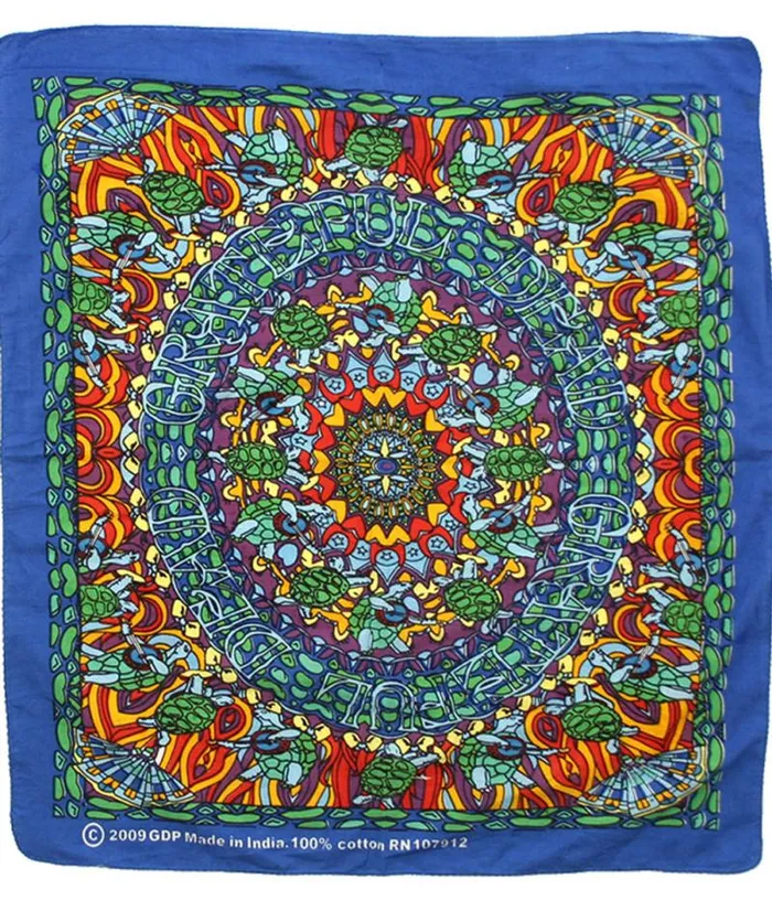 Liquid Blue Bandanas Accessories Terrapin Dance Bandana Blue