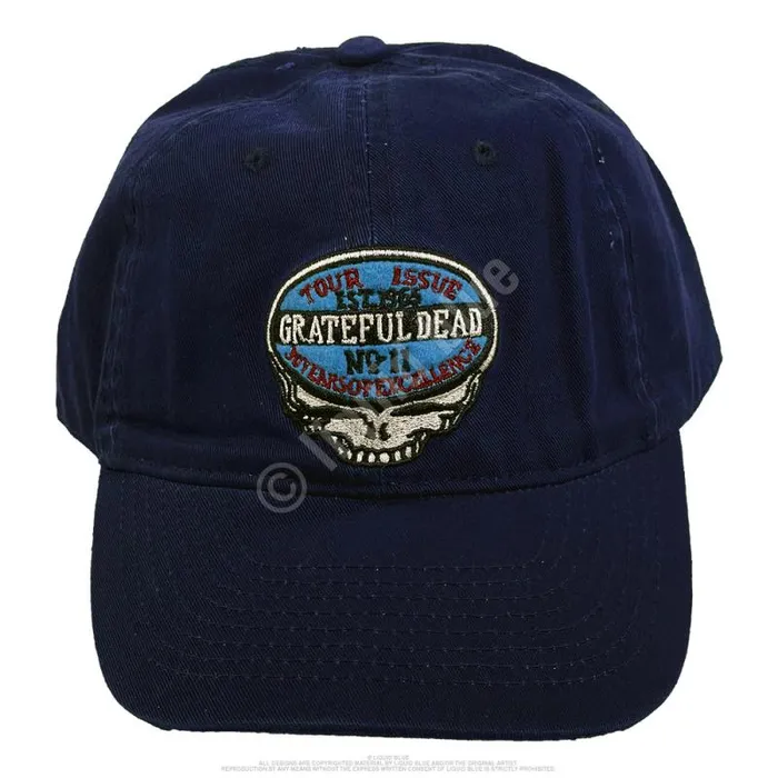Liquid Blue Hats Accessories Steal Your Face Tour Issue Navy Hat