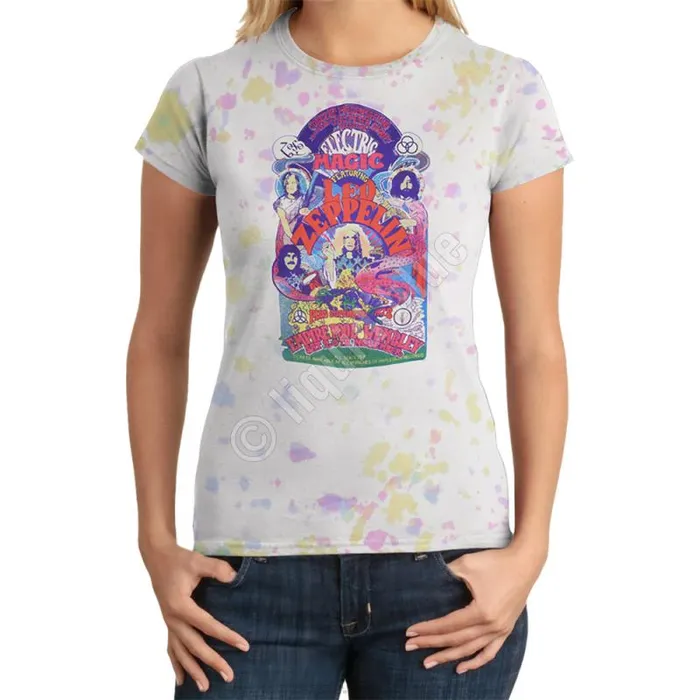 Liquid Blue Juniors Long Length Women Electric Magic Juniors TieDye Juniors Long Length TShirt Liquid Blue Juniors Long Length Women Electric Magic Juniors TieDye Juniors Long Length TShirt