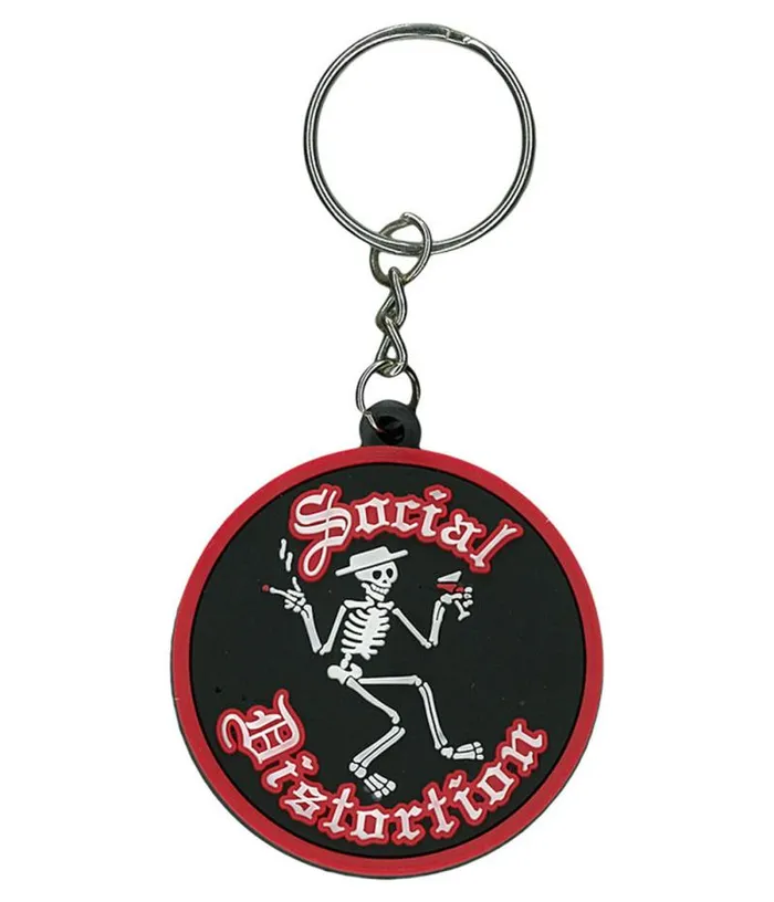 Liquid Blue Keychains Accessories Social Distortion Keychain