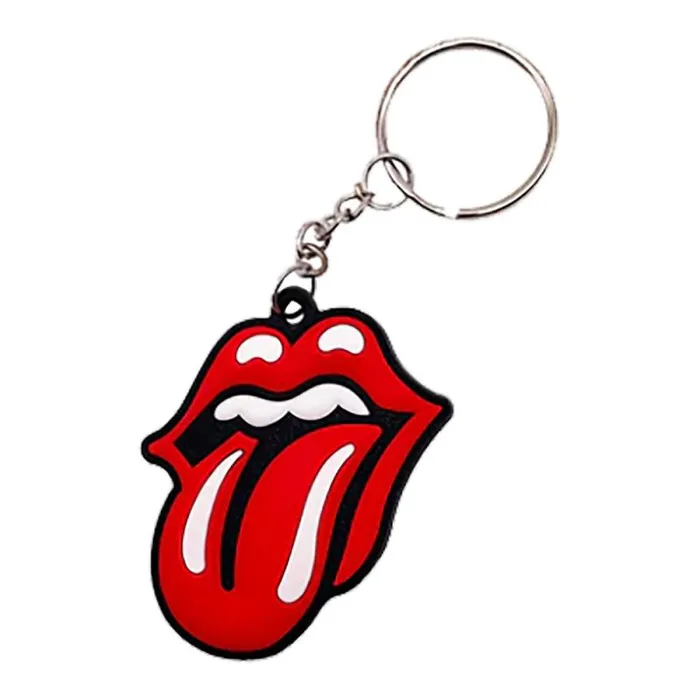 Liquid Blue Keychains Accessories The Rolling Stones Tongue Keychain