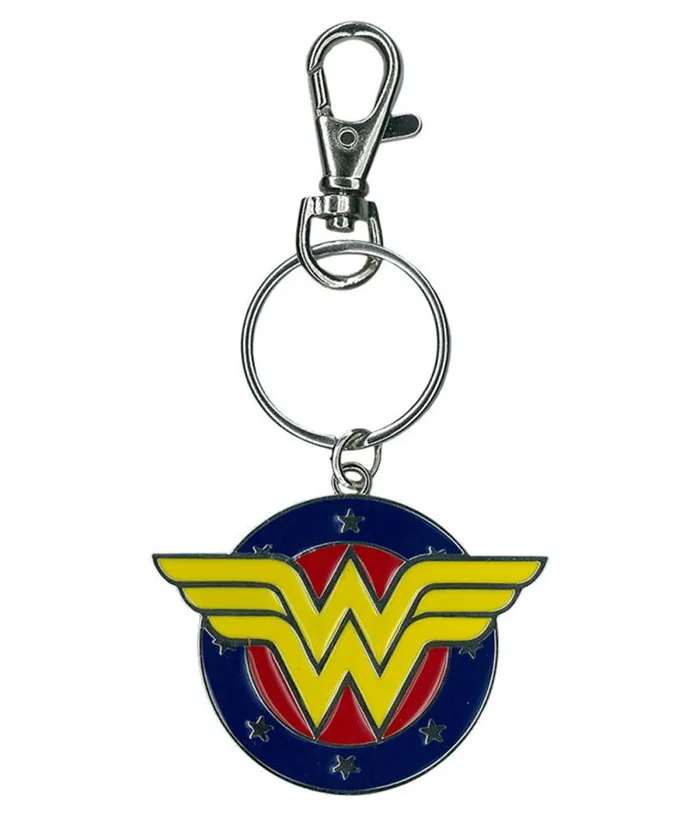 Liquid Blue Keychains Accessories Wonder Woman Metal Keychain