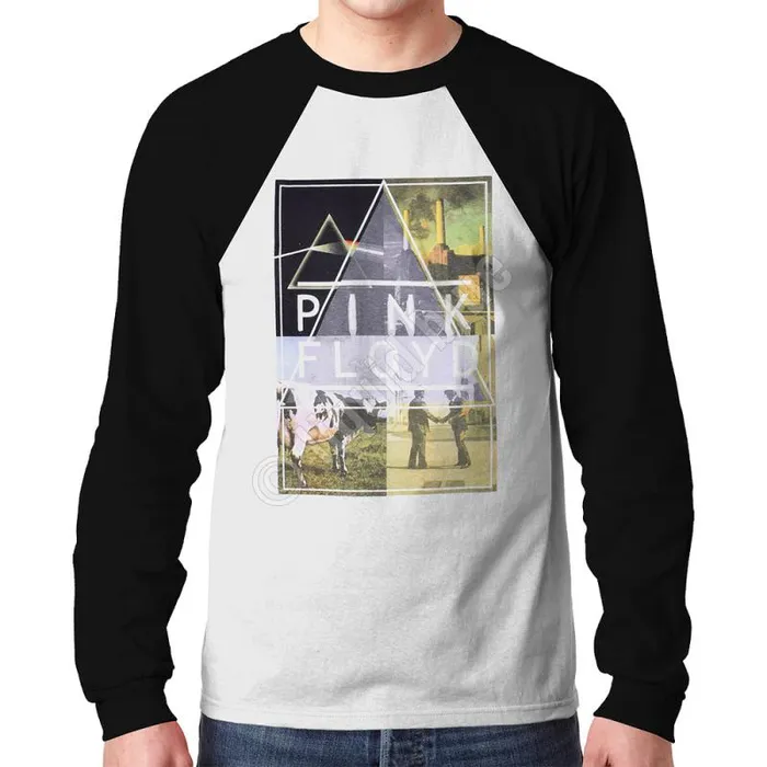 Liquid Blue Long Sleeve Men Floyd Classics Long Sleeve TShirt