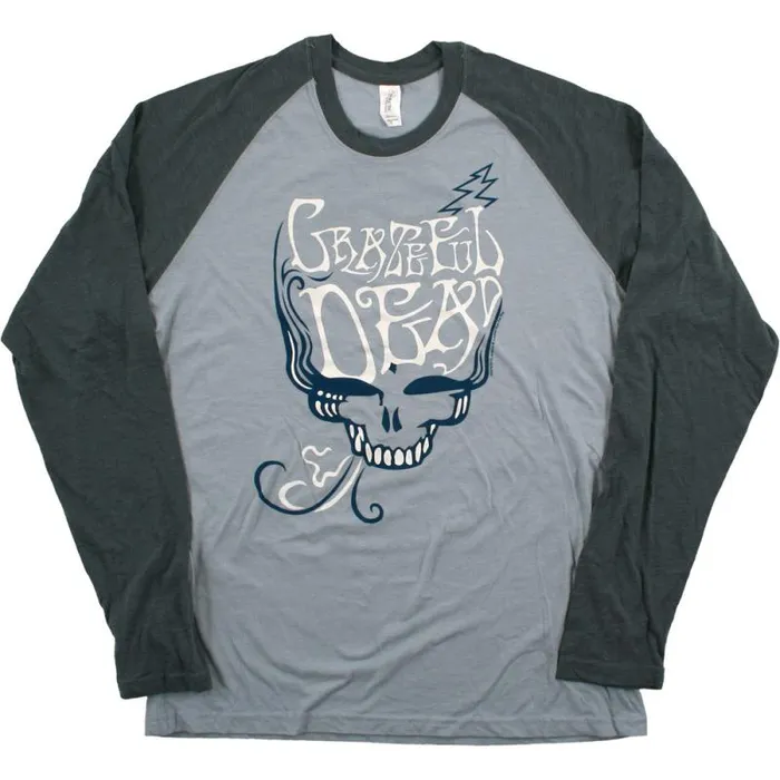 Liquid Blue Long Sleeve Men GD Blue Rose Smoke Light Blue Long Sleeve TShirt