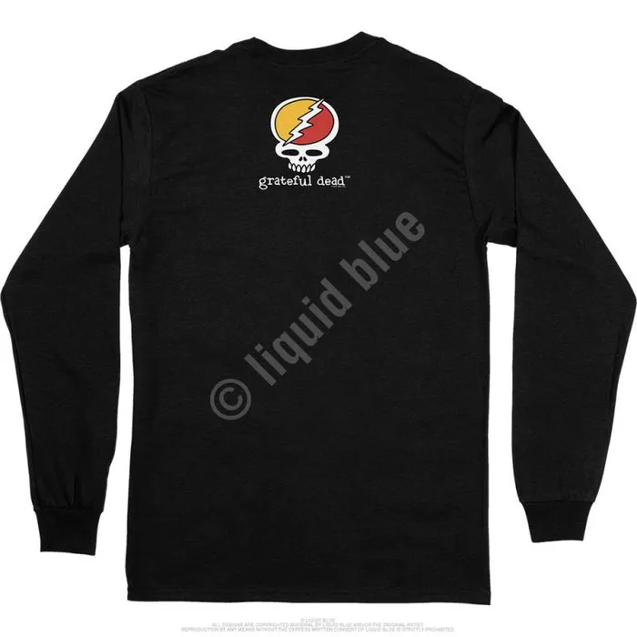 Liquid Blue Long Sleeve Men Peace Dead Is Better Long Sleeve TShirt