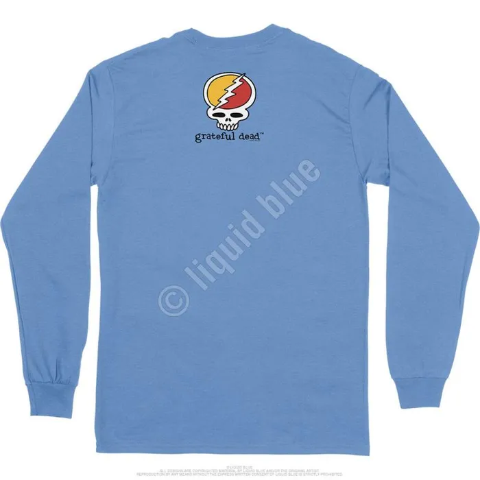Liquid Blue Long Sleeve Men Peace Dead Is Better Long Sleeve TShirt