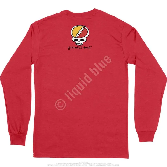Liquid Blue Long Sleeve Men Peace Dead Is Better Long Sleeve TShirt