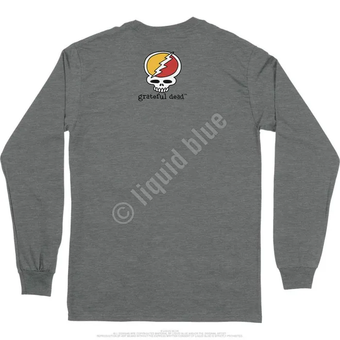 Liquid Blue Long Sleeve Men Peace Dead Is Better Long Sleeve TShirt