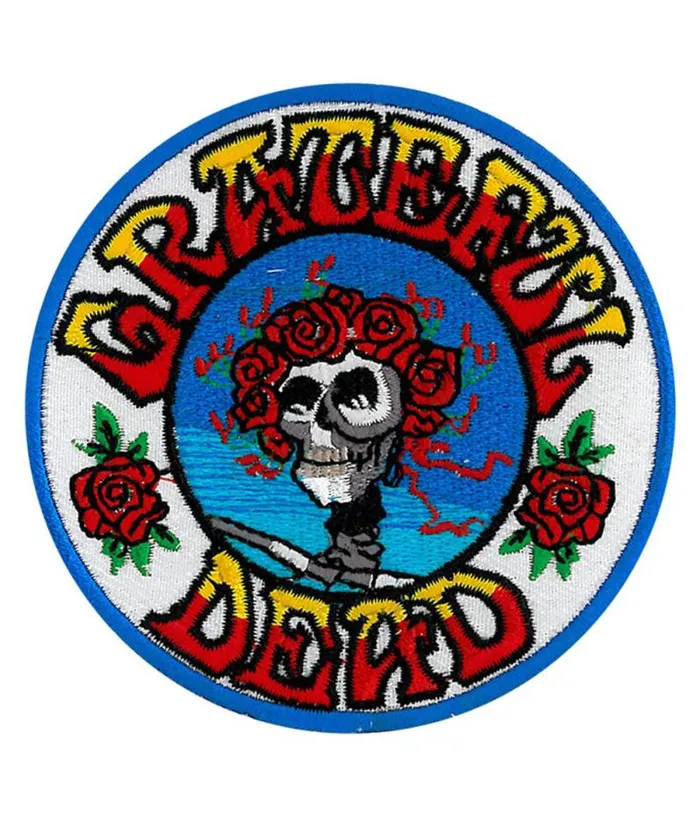 Liquid Blue Patches Accessories GD Skull And Roses Patch