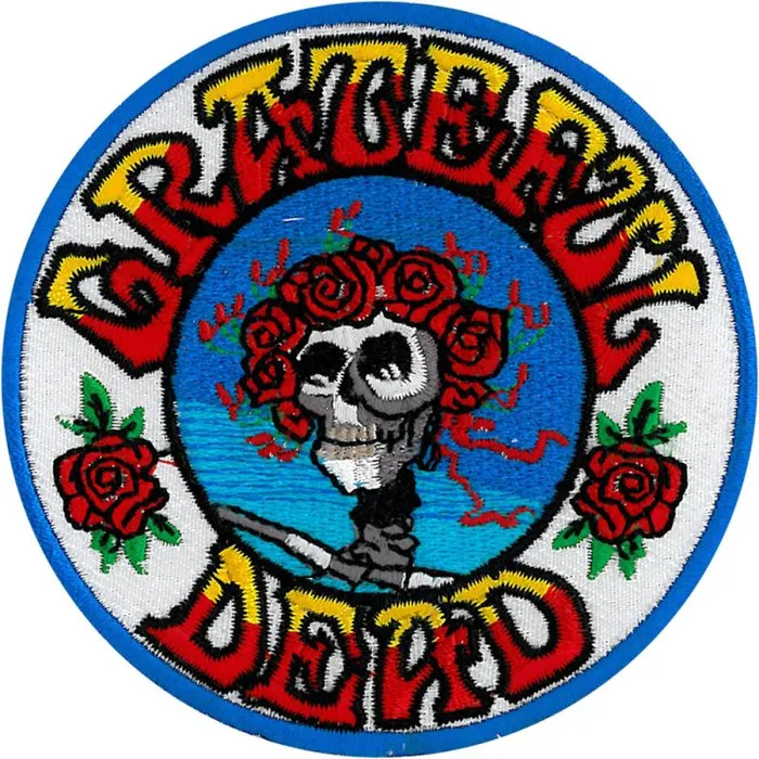 Liquid Blue Patches Accessories GD Skull And Roses Patch