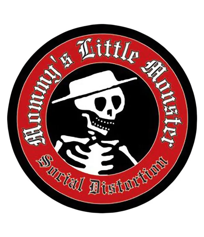 Liquid Blue Pins Accessories Social Distortion Skelly Pin