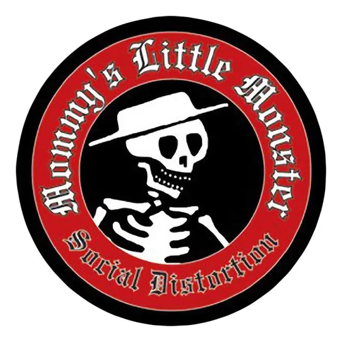 Liquid Blue Pins Accessories Social Distortion Skelly Pin