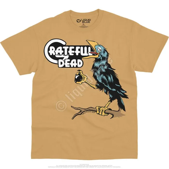 Liquid Blue TShirt Men Bird Song TShirt