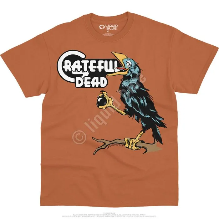 Liquid Blue TShirt Men Bird Song TShirt