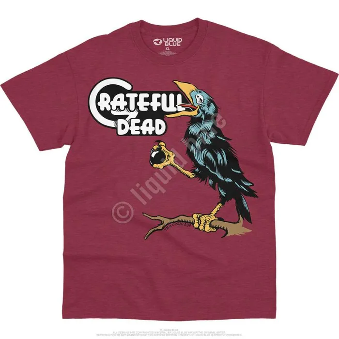 Liquid Blue TShirt Men Bird Song TShirt