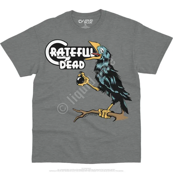 Liquid Blue TShirt Men Bird Song TShirt