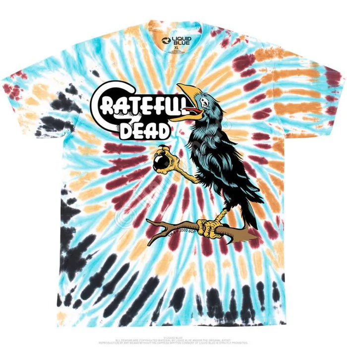 Liquid Blue TShirt Men Bird Song TShirt